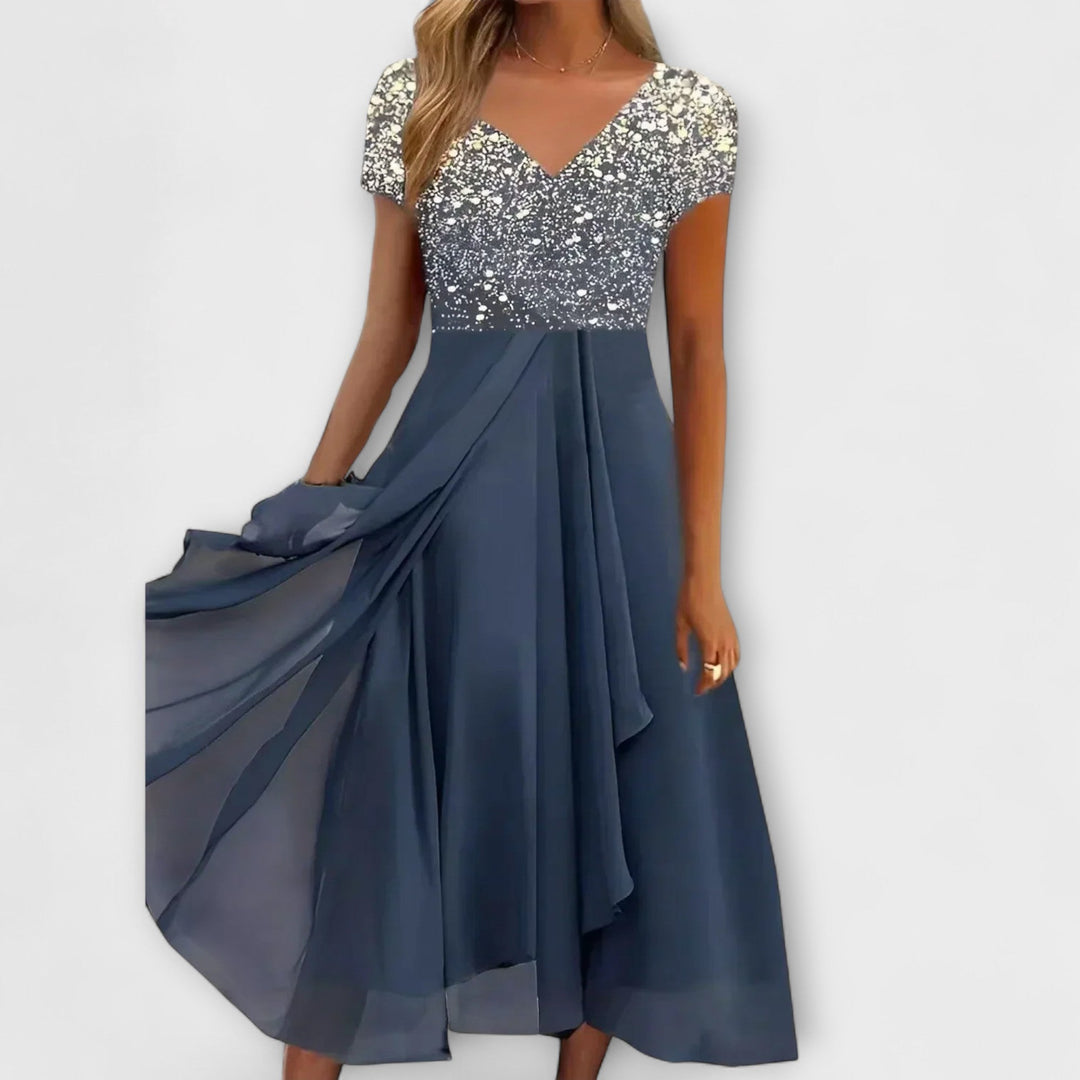 Aurelia - Chiffon Aftenkjole til Kvinder
