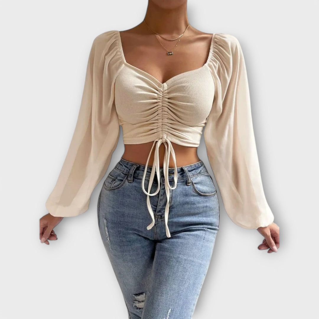 Jacqueline - Multifunktionel aftenbluse