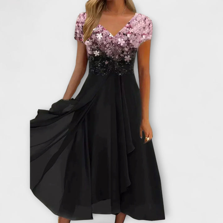 Aurelia - Chiffon Aftenkjole til Kvinder