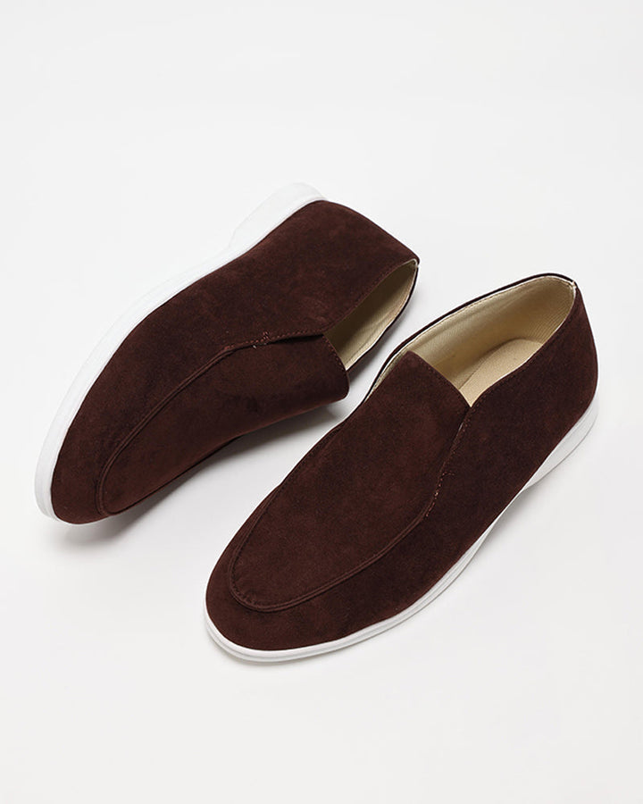 MONACO Høj Suede Loafers