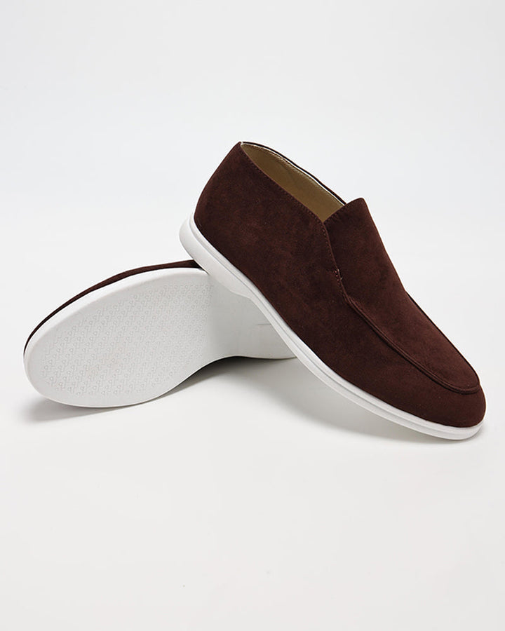 MONACO Høj Suede Loafers