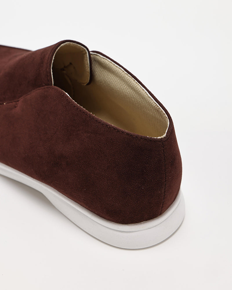 MONACO Høj Suede Loafers