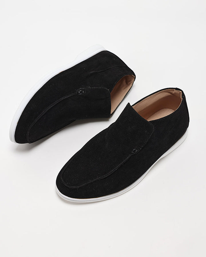 MONACO Høj Suede Loafers