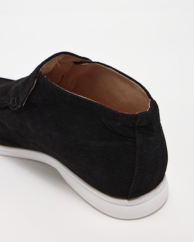 MONACO Høj Suede Loafers