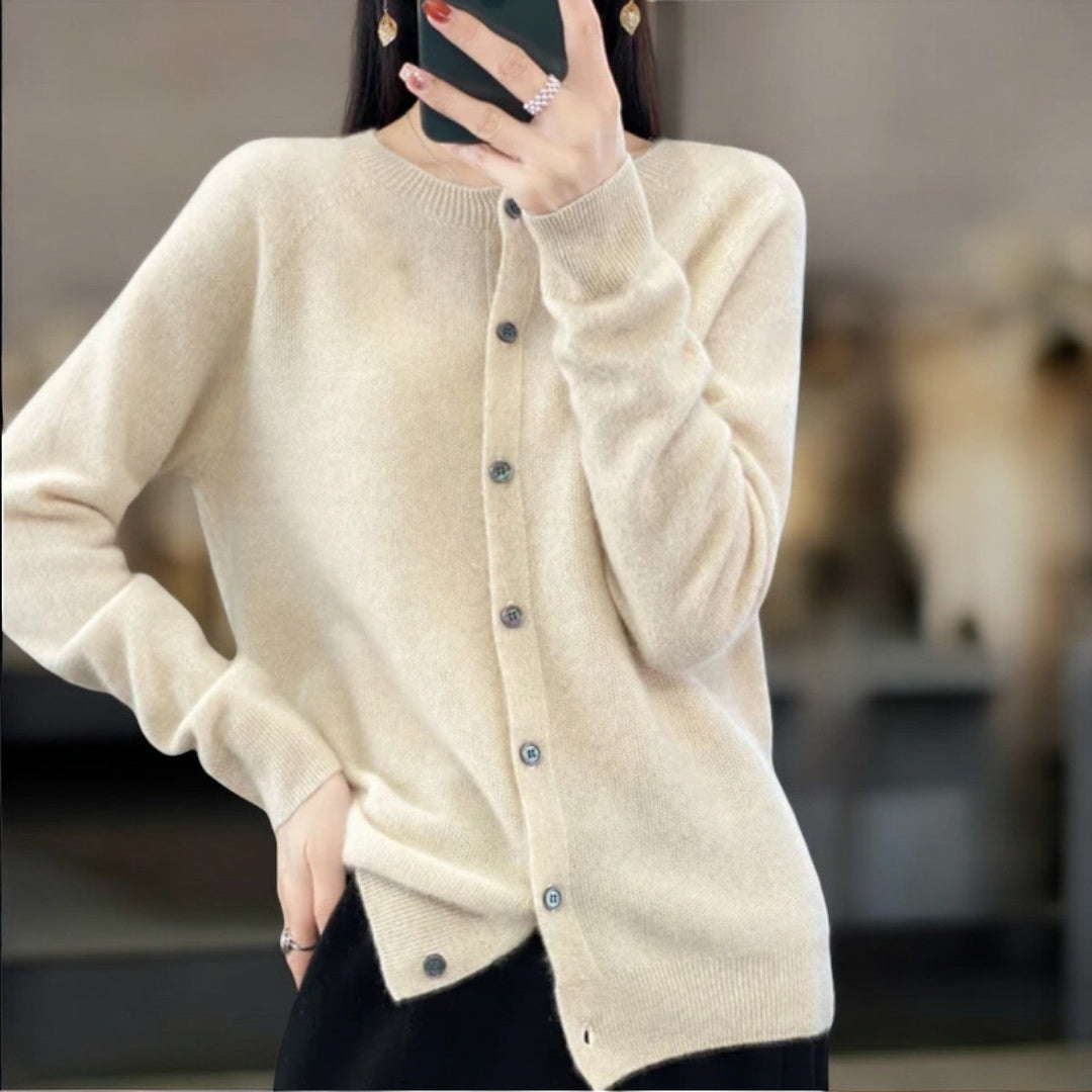 Mirella | Komfortabel Cardigan med Knapper