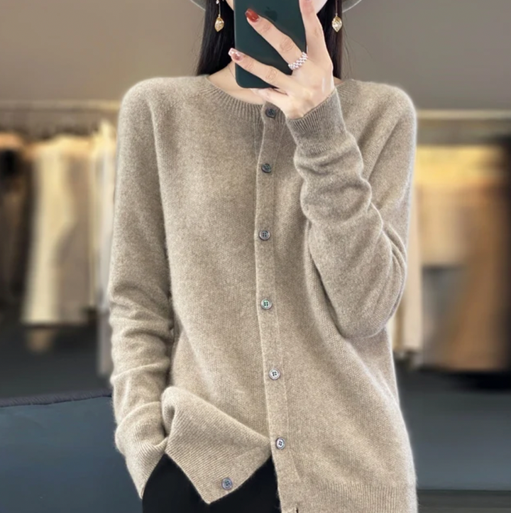 Mirella | Komfortabel Cardigan med Knapper