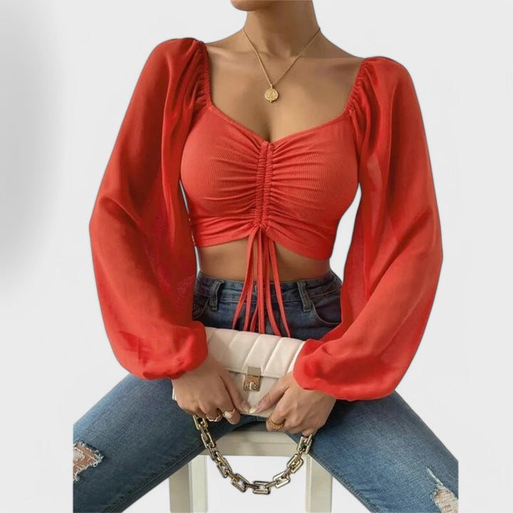Jacqueline - Multifunktionel aftenbluse