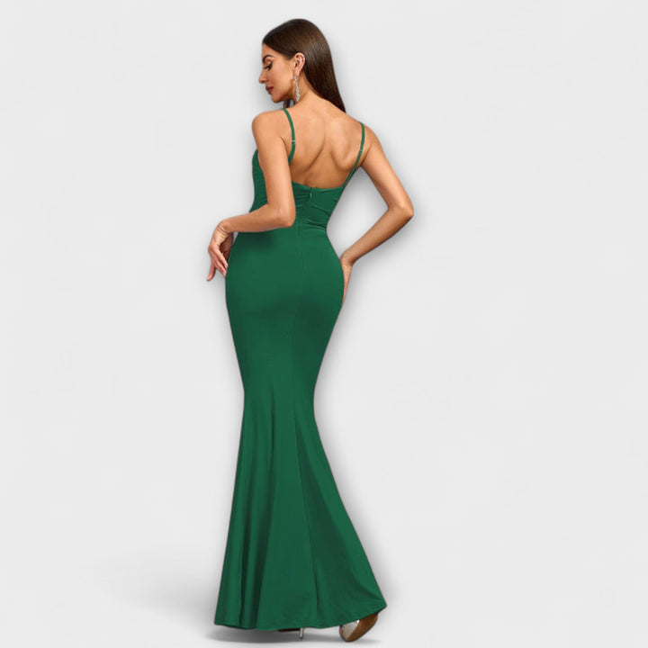 Diana - Elegant flæsekjole