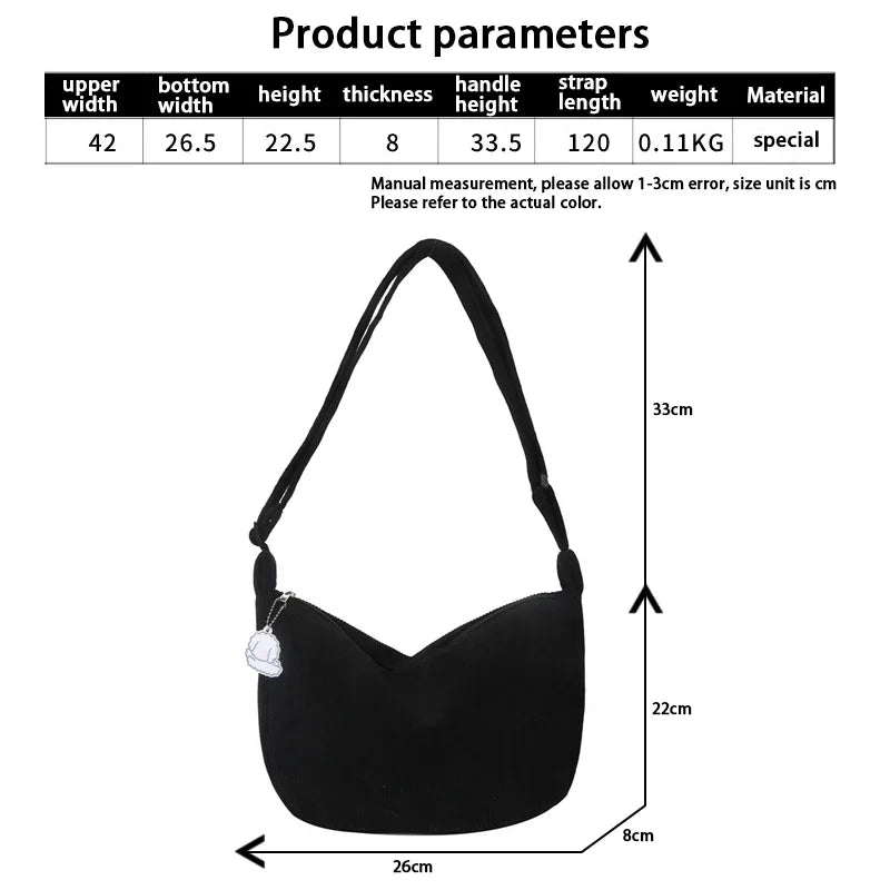 Olívia - Cordura Skuldertasker til Kvinder