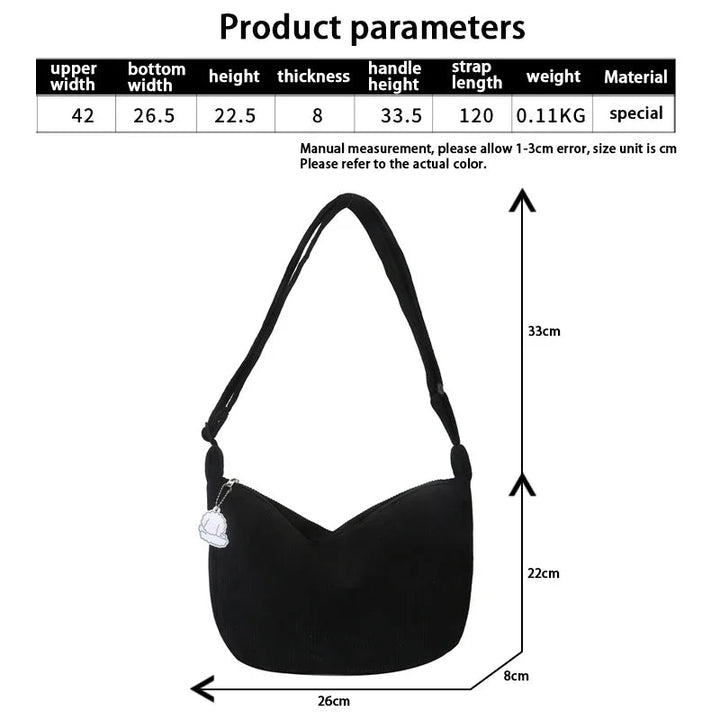 Olívia - Cordura Skuldertasker til Kvinder