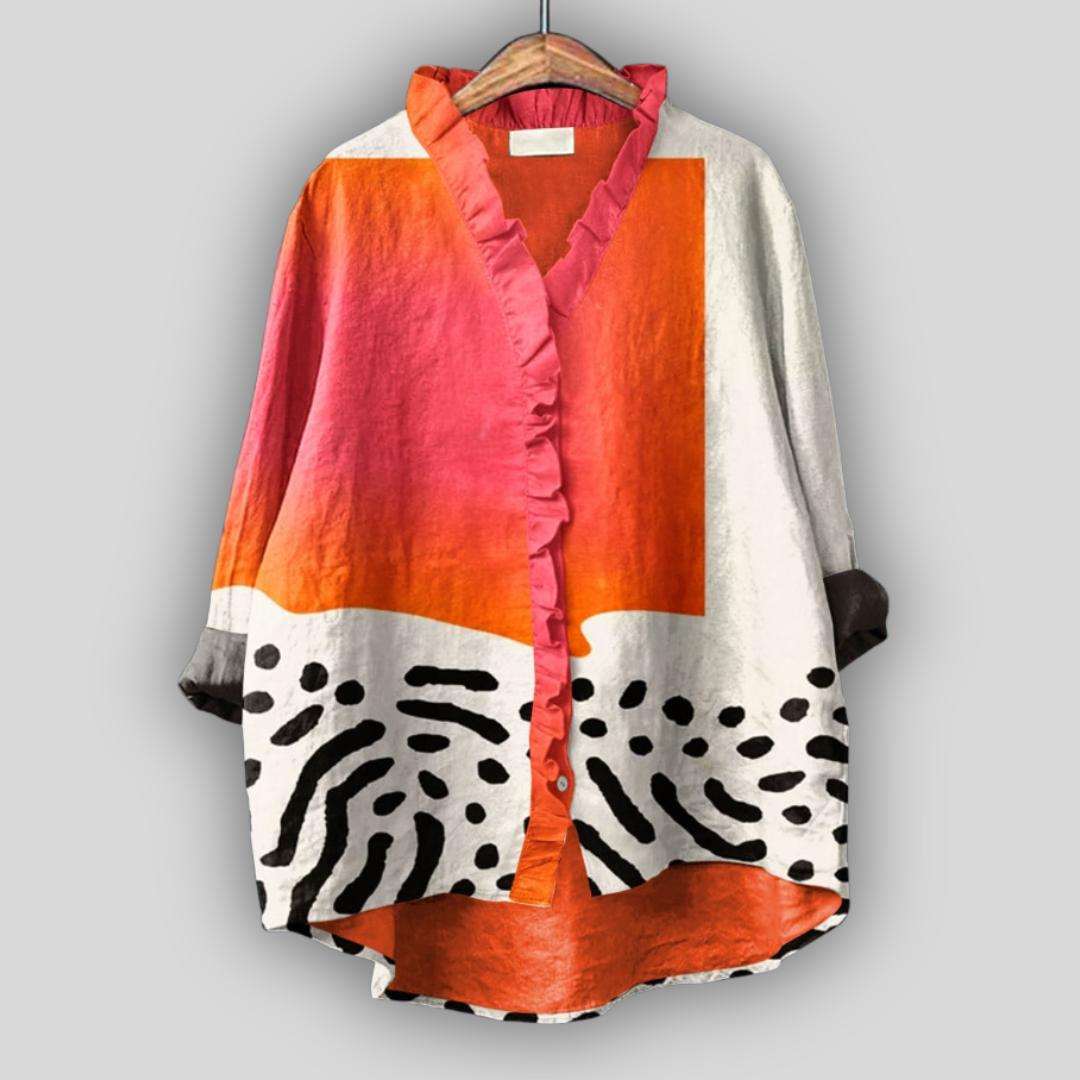Olivia - Casual Kunstnerisk T-shirt