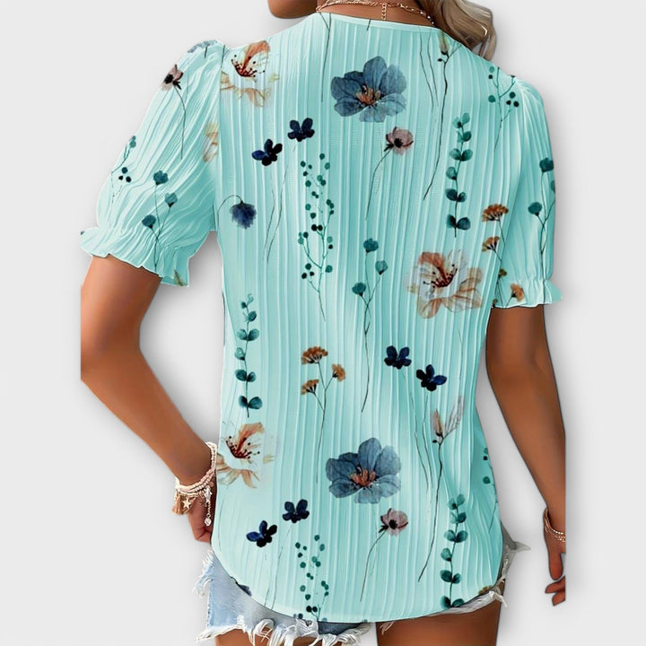 Emily - Trendy V-hals T-shirt