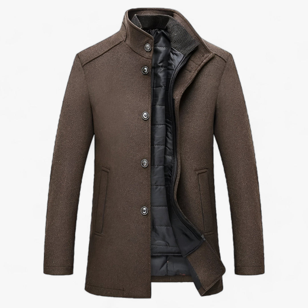 Alex | Casual Uldtrenchcoat