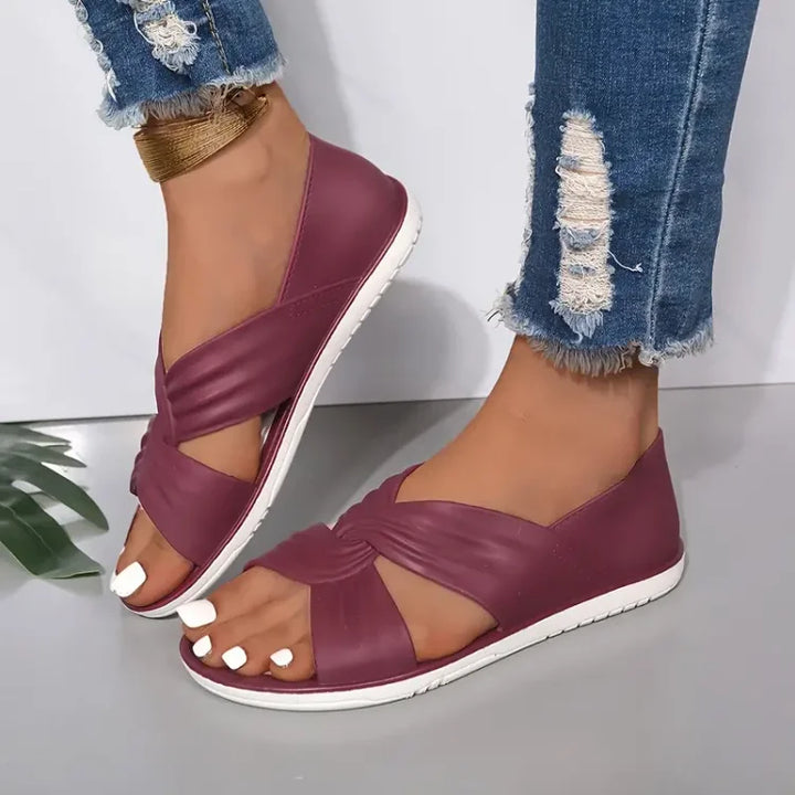 Beatrice | Ortopædiske Sandaler med Elegant Sløjfe