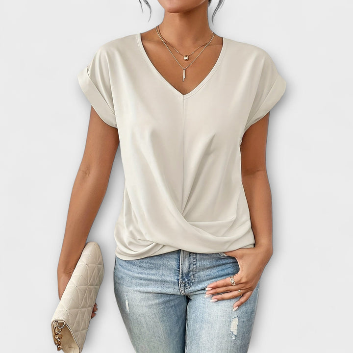 Jasmina - V-hals T-shirt