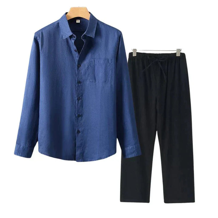 Navora - Linned Combo Langærmet