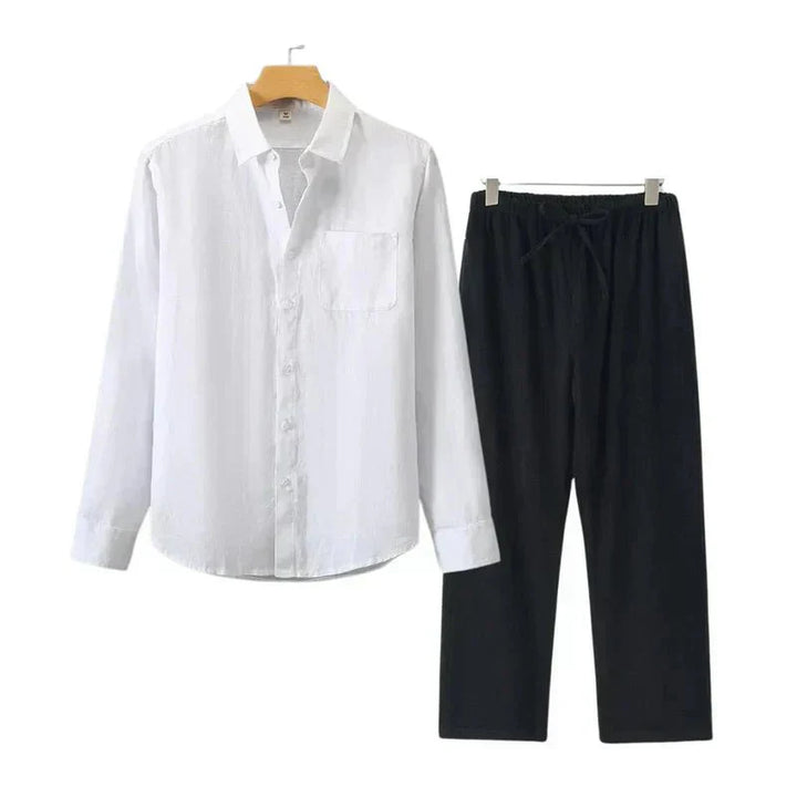 Navora - Linned Combo Langærmet