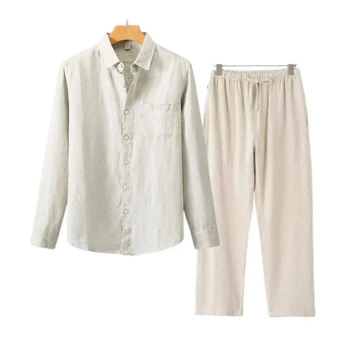Navora - Linned Combo Langærmet
