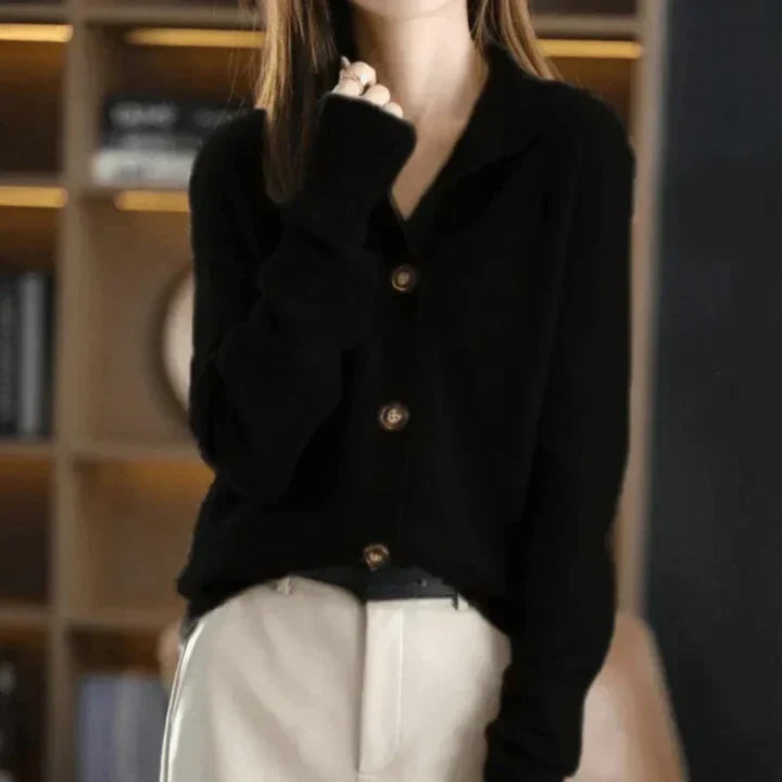 Aria | Komfortabel Cardigan med Knapper