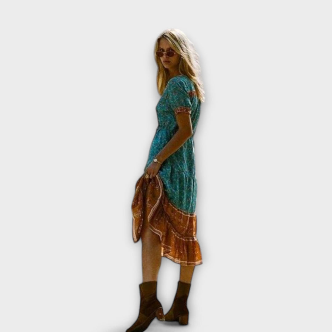 Ranya – Boho Midi Kjole
