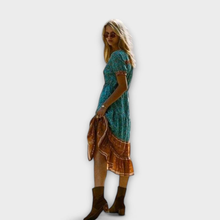 Ranya – Boho Midi Kjole
