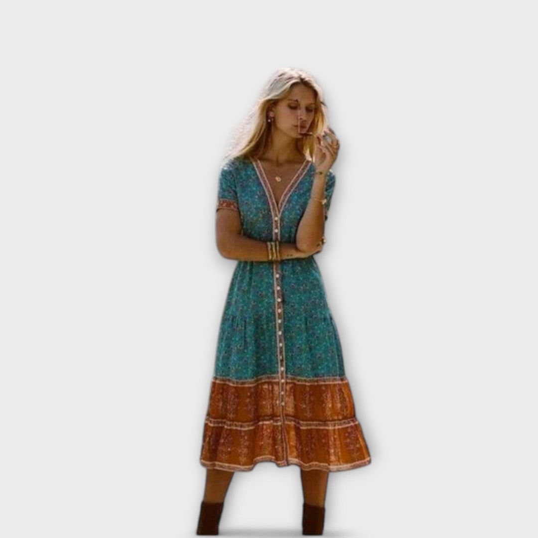 Ranya – Boho Midi Kjole
