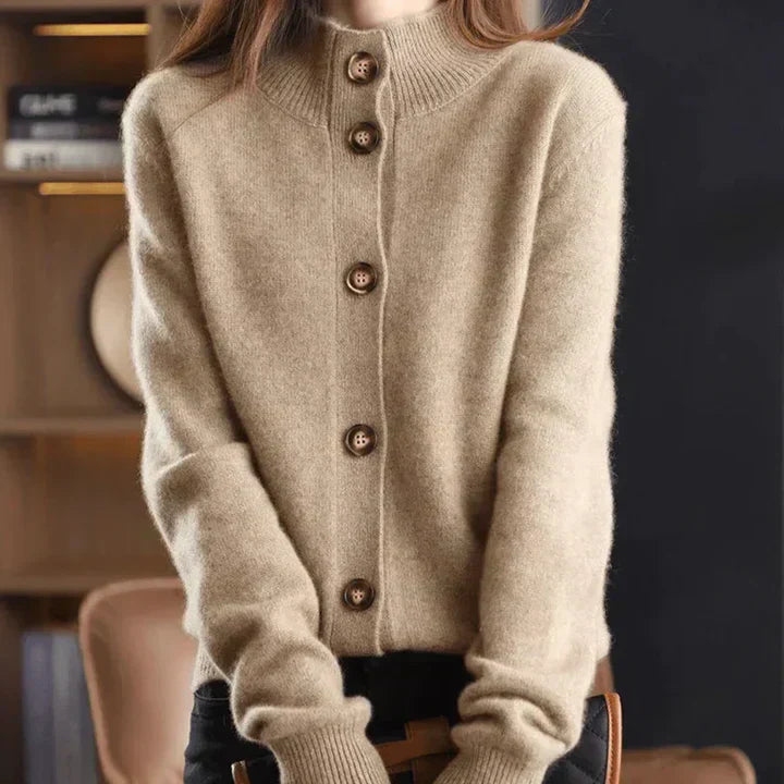 Aria | Komfortabel Cardigan med Knapper