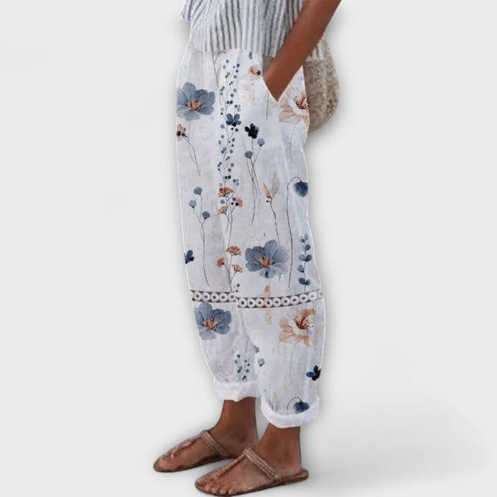 Airish – Distinktive Trykte Casual Bukser med Knapper
