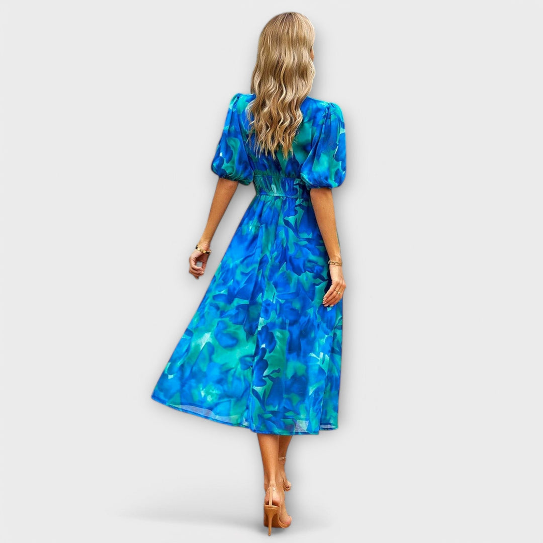 Yvonne - Elegant Midi Kjole