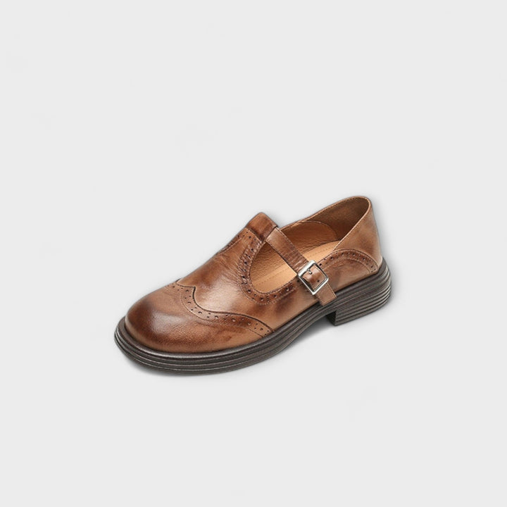 Isla – Elegant Læder Mary Janes