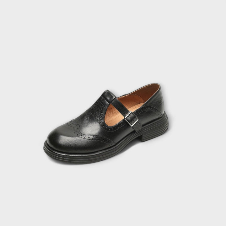 Isla – Elegant Læder Mary Janes