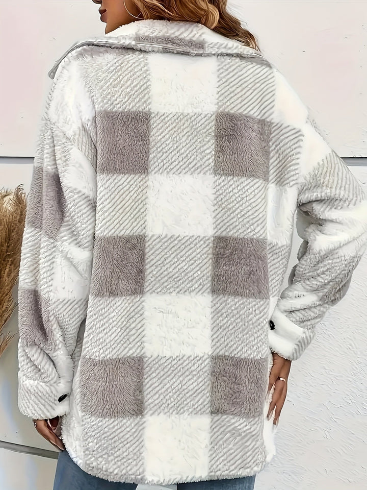 Isabella™ - Blush Cozy Jakke