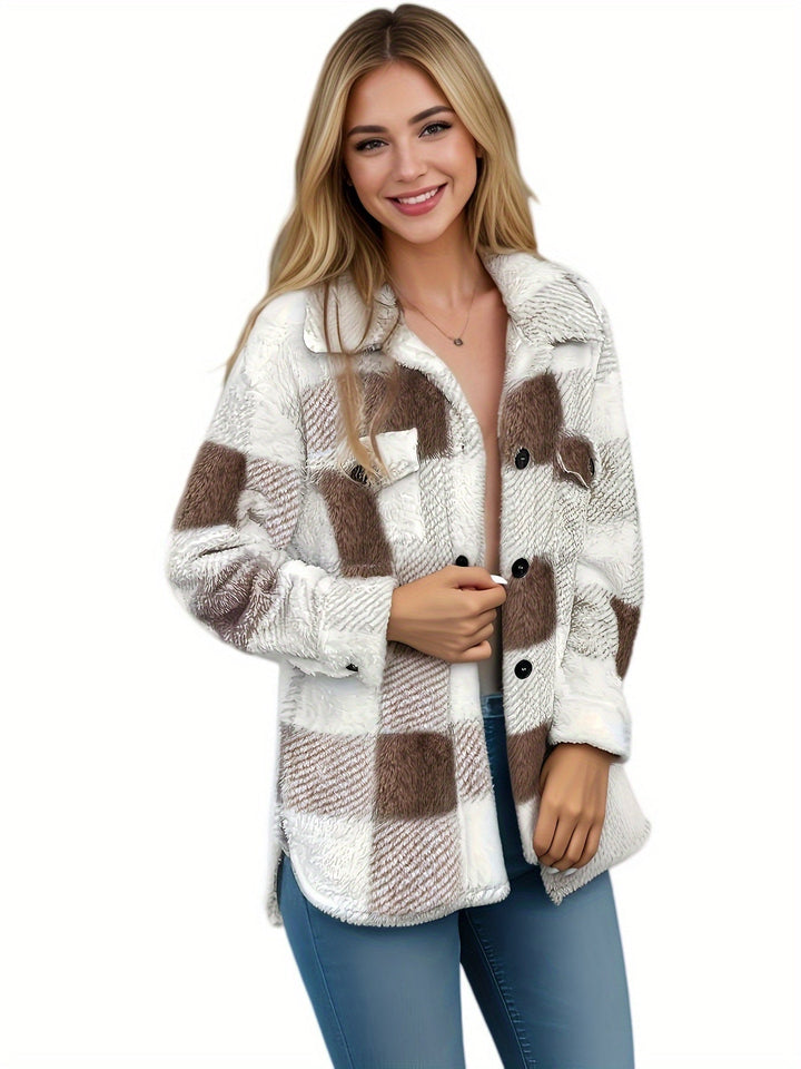 Isabella™ - Blush Cozy Jakke