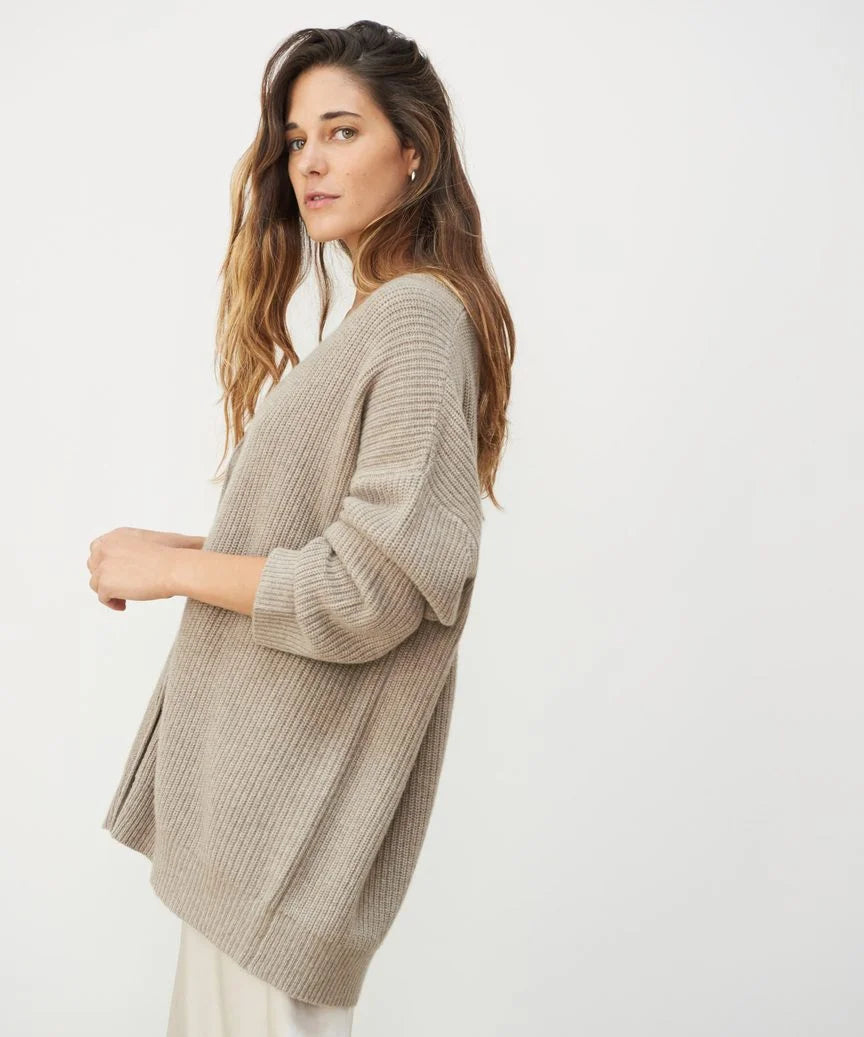 Federica | Elegant Cardigan med Knapper
