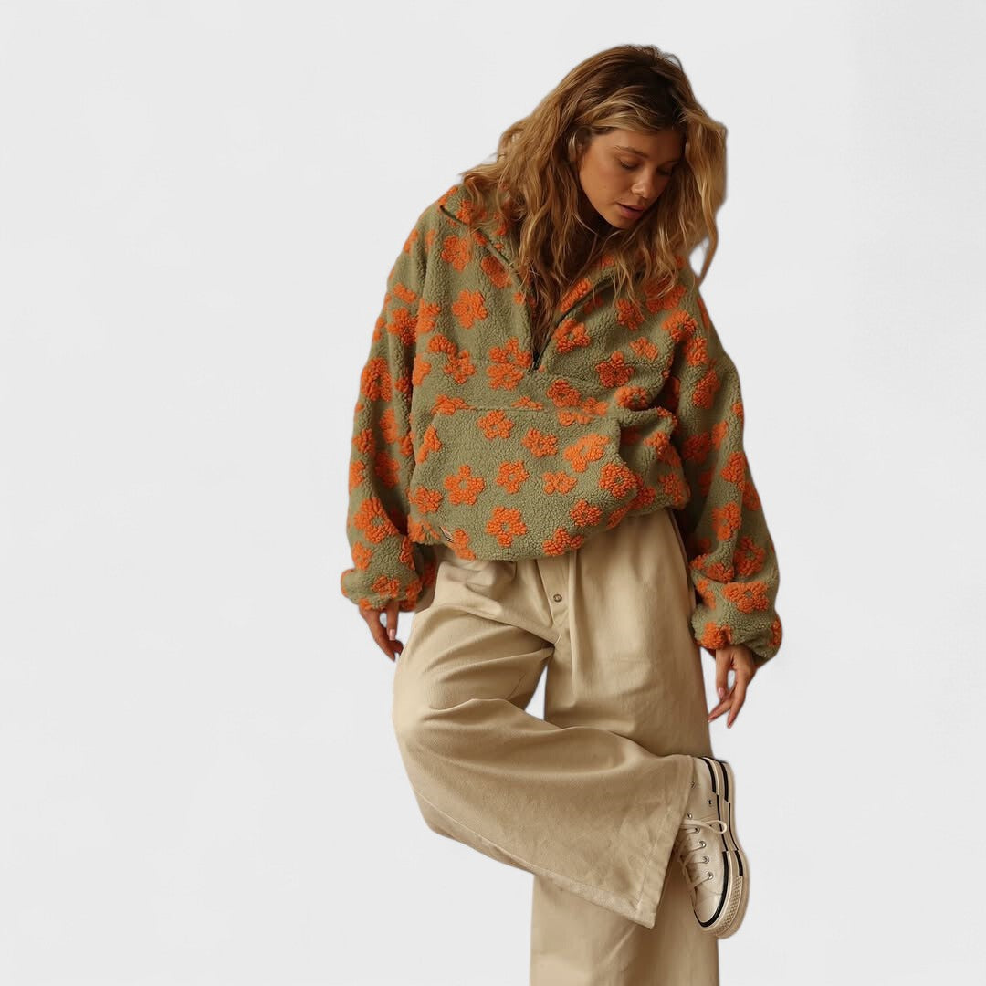 Daisy - Polarfleece Blomstrende