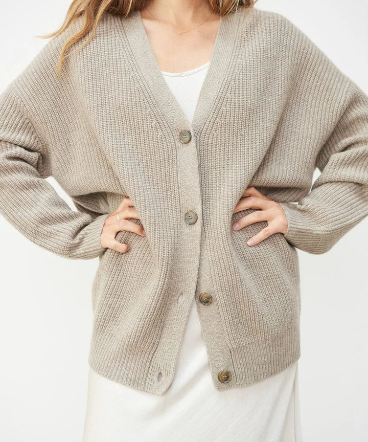 Federica | Elegant Cardigan med Knapper