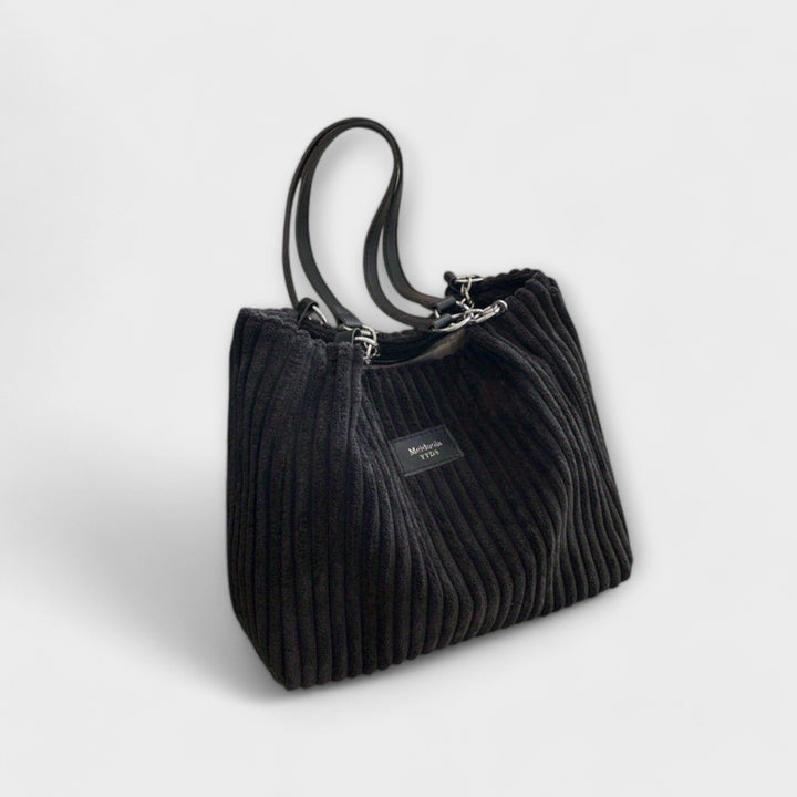 Olívia – Blød Corduroy Skuldertaske