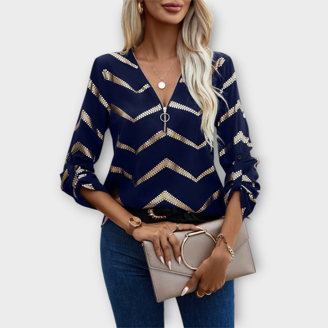 Patricia - Tidløs elegant bluse