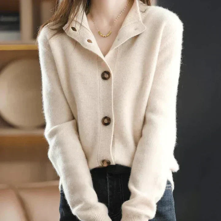 Aria | Komfortabel Cardigan med Knapper