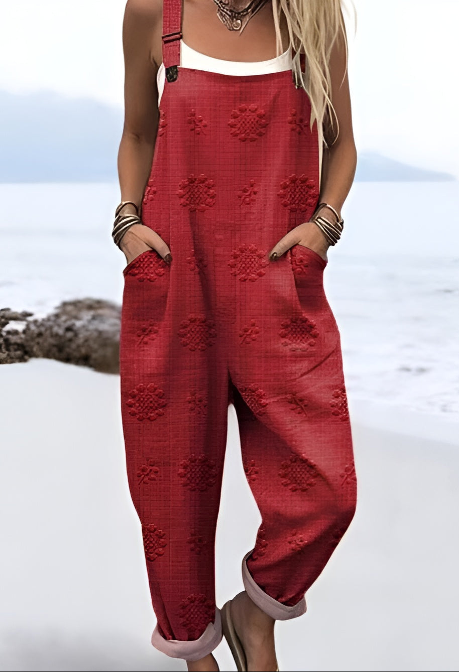 Lynn™ | Rosenwood-prægede Overalls