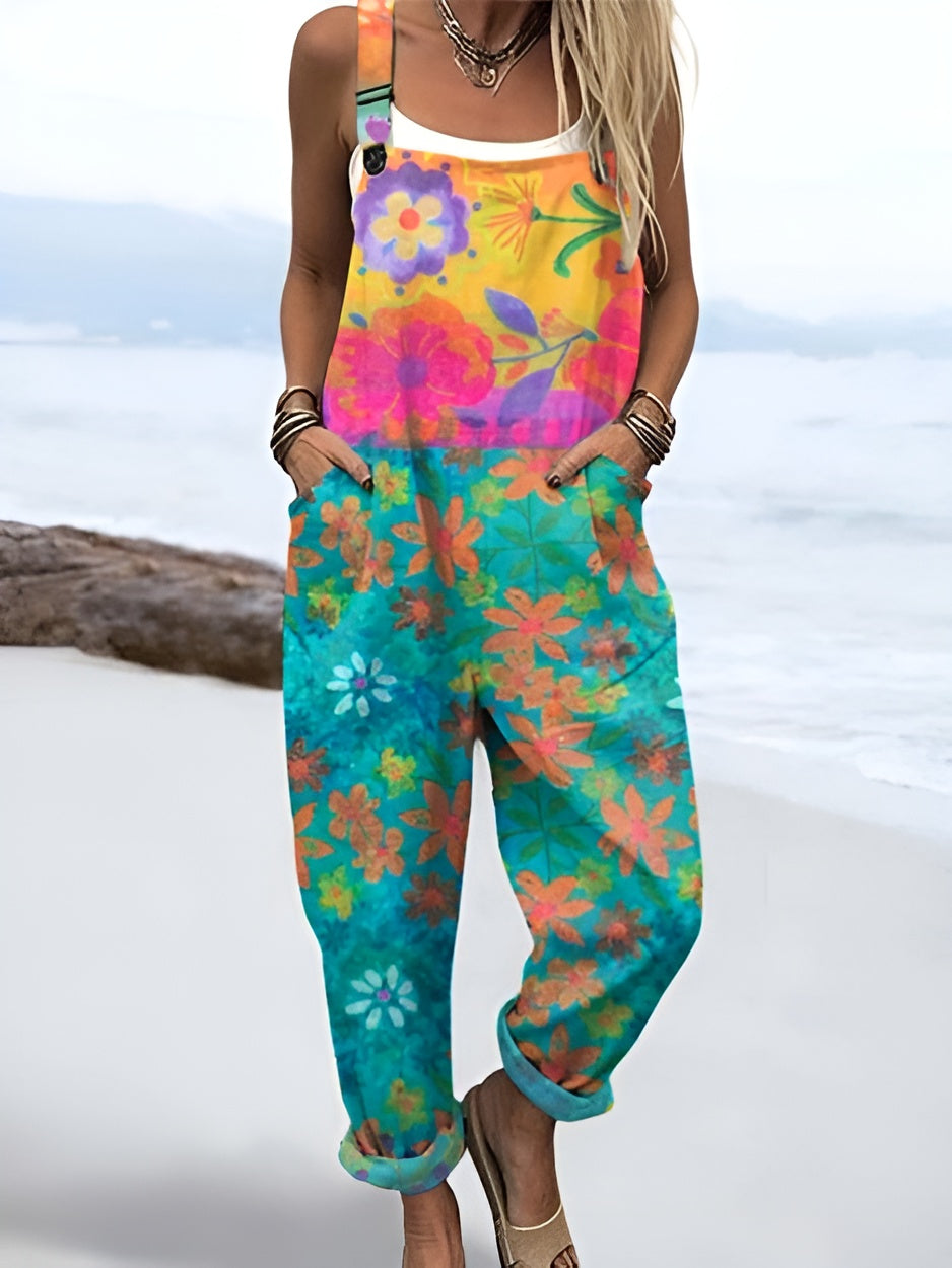 Liv™ | Akvarel Blomster Overall