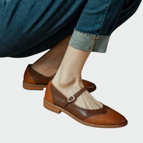 Olivia - Vintage Charmer Mary Jane Sko