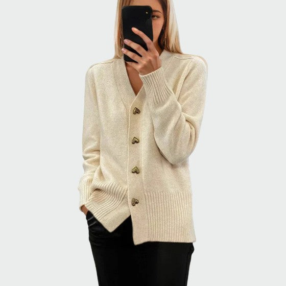 Olivia - Klassisk Elegant Cardigan