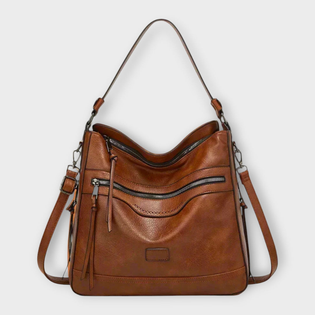 Olívia - Klassisk Retro Skuldertaske