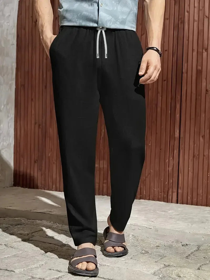 Mateo Casual Linned Sommerbukser
