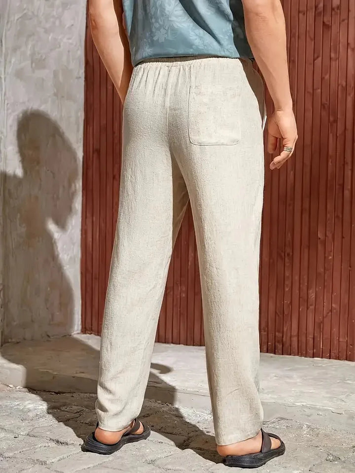 Mateo Casual Linned Sommerbukser