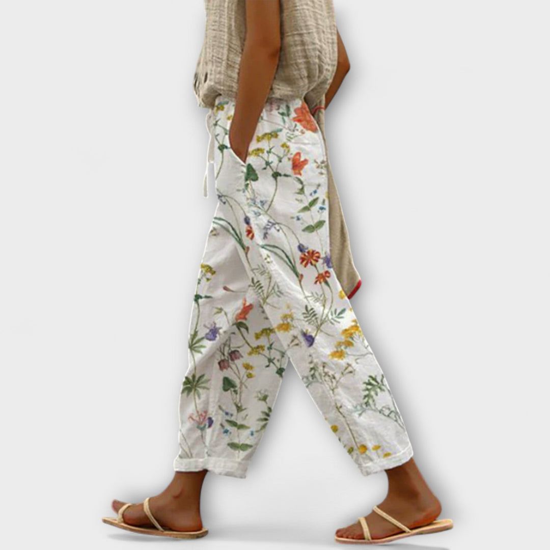 Airish – Distinktive Trykte Casual Bukser med Knapper