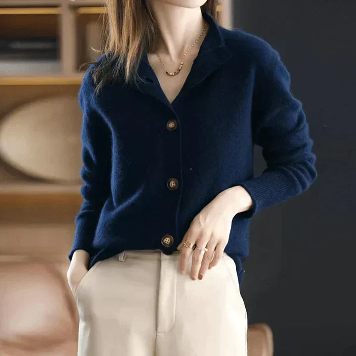 Aria | Komfortabel Cardigan med Knapper