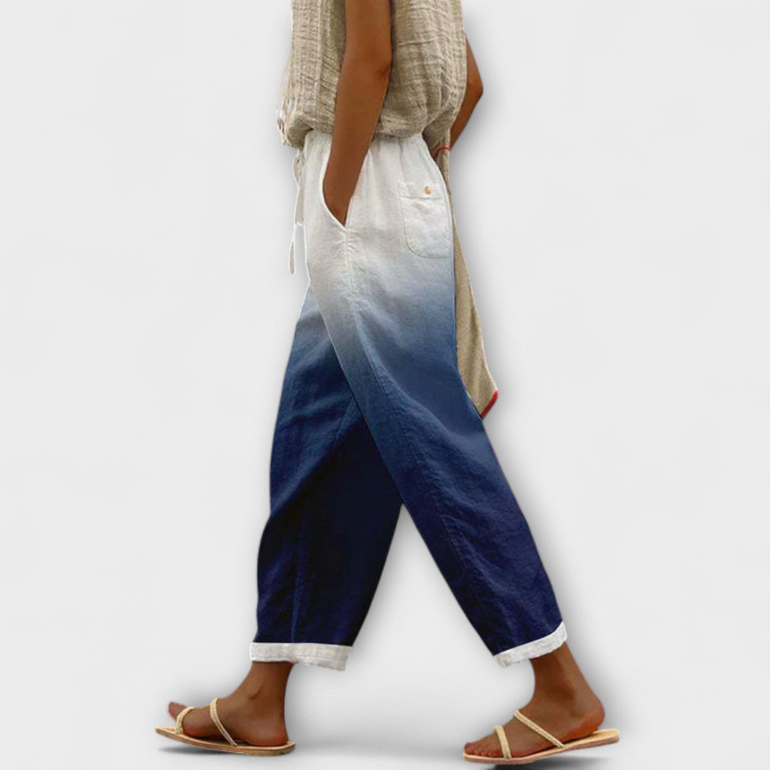 Airish – Distinktive Trykte Casual Bukser med Knapper