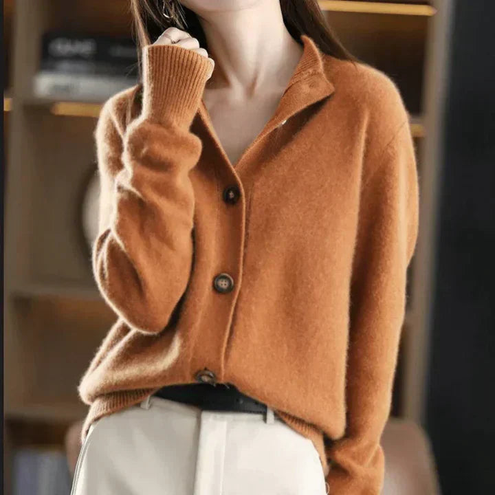 Aria | Komfortabel Cardigan med Knapper
